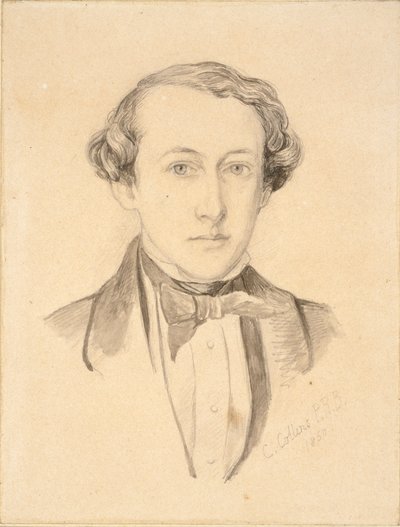 Portrett av Sir John Everett Millais, 1850 av Charles Allston Collins