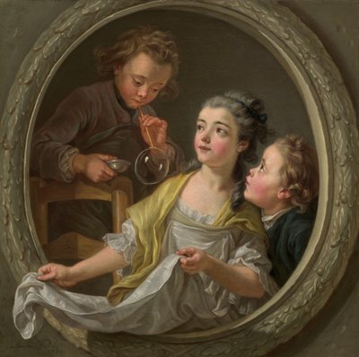 Såpebobler av Charles Amedee Philippe van Loo