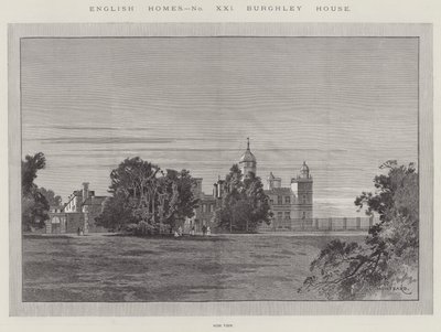Burghley House av Charles Auguste Loye