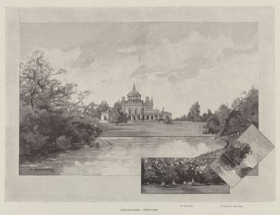 English Homes, Stoke Park av Charles Auguste Loye