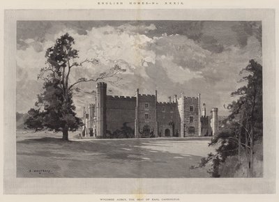 English Homes, Wycombe Abbey, setet til Earl Carrington av Charles Auguste Loye
