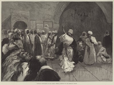 Hylende dervisjer i gamle Kairo av Charles Auguste Loye