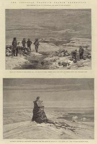 Den amerikanske Franklin-søkeekspedisjonen av Charles Auguste Loye