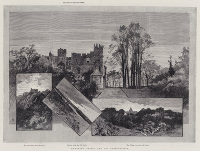 Livet til William Ewart Gladstone, Hawarden Castle og dens omgivelser av Charles Auguste Loye