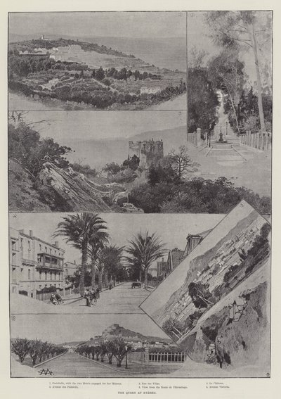 Dronningen på Hyeres av Charles Auguste Loye