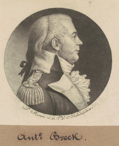 Anthony Breck av Charles B. J. Févret de Saint Mémin