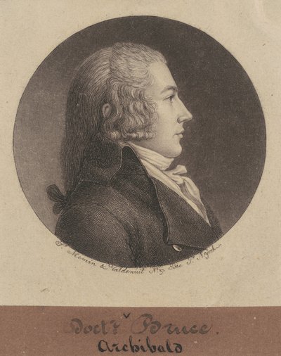 Archibald Bruce av Charles B. J. Févret de Saint Mémin