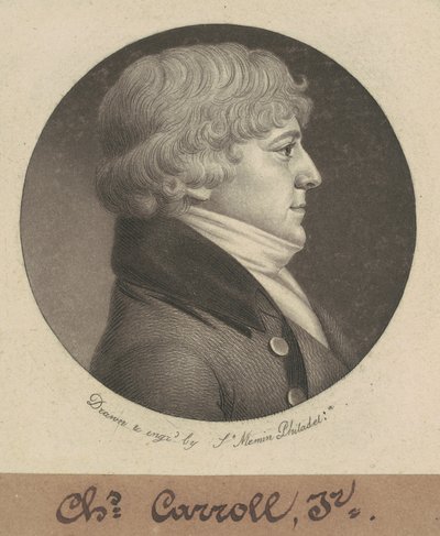 Charles Carroll, Jr. av Charles B. J. Févret de Saint Mémin