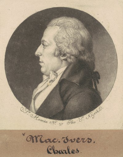 Charles McEvers av Charles B. J. Févret de Saint Mémin