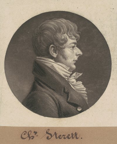 Charles Sterett av Charles B. J. Févret de Saint Mémin
