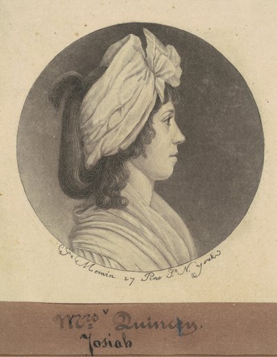 Eliza Susan Morton Quincy av Charles B. J. Févret de Saint Mémin