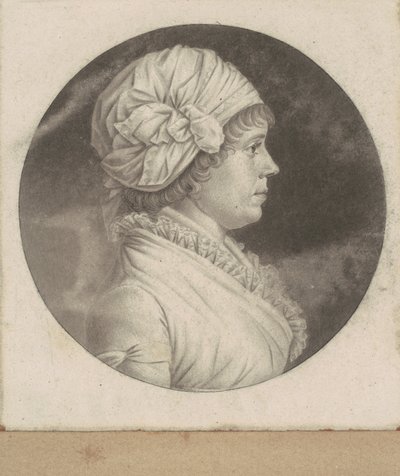 Elizabeth Rittenhouse sersjant av Charles B. J. Févret de Saint Mémin