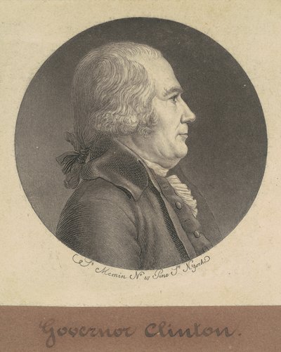 George Clinton av Charles B. J. Févret de Saint Mémin