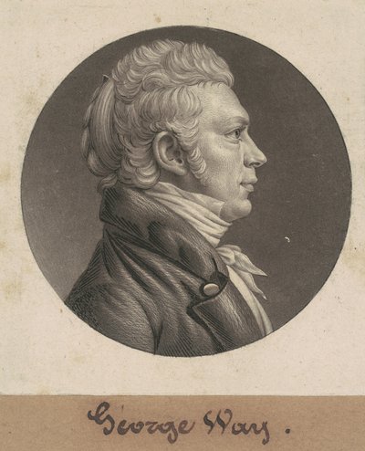 George Way av Charles B. J. Févret de Saint Mémin