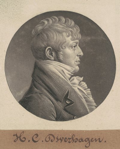 H. C. Dwerhagen av Charles B. J. Févret de Saint Mémin