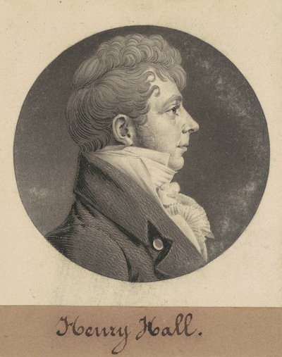 Henry Hall av Charles B. J. Févret de Saint Mémin