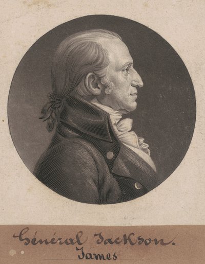 James Jackson av Charles B. J. Févret de Saint Mémin