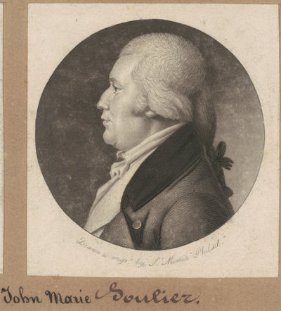 Jean-Marie Soulier av Charles B. J. Févret de Saint Mémin