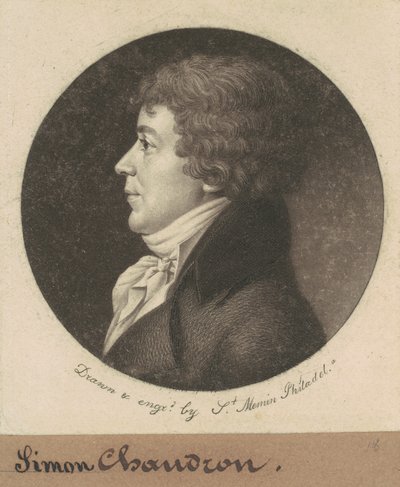Jean-Simon Chaudron av Charles B. J. Févret de Saint Mémin