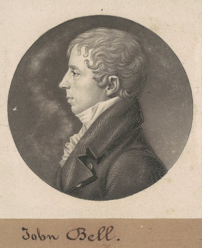 John Bell av Charles B. J. Févret de Saint Mémin