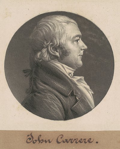 John Carrere av Charles B. J. Févret de Saint Mémin