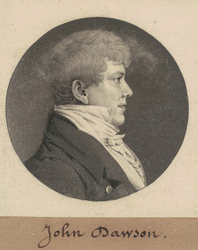 John Dawson av Charles B. J. Févret de Saint Mémin