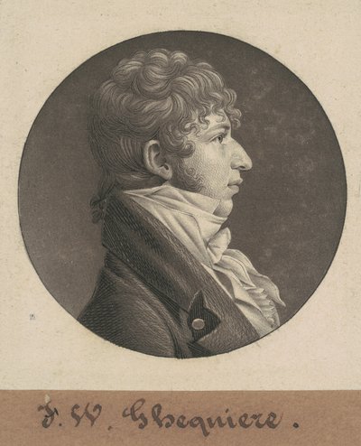 John Francis William Ghequiere av Charles B. J. Févret de Saint Mémin