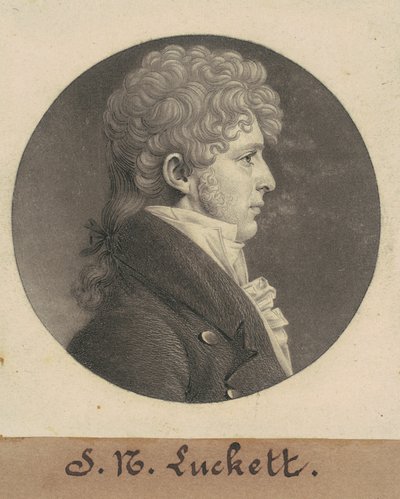 John Richards Triplett av Charles B. J. Févret de Saint Mémin