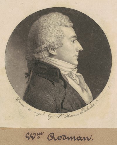 John Rodman av Charles B. J. Févret de Saint Mémin