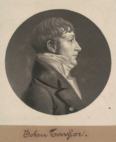 John Taylor av Charles B. J. Févret de Saint Mémin
