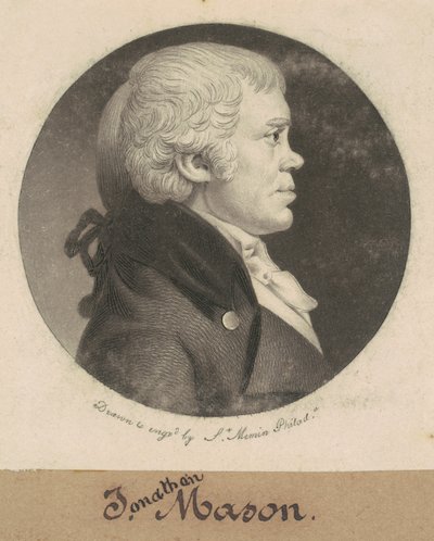Jonathan Mason av Charles B. J. Févret de Saint Mémin