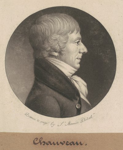 Joseph Anthony Chaveau av Charles B. J. Févret de Saint Mémin