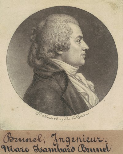 Marc Isambard Brunel av Charles B. J. Févret de Saint Mémin