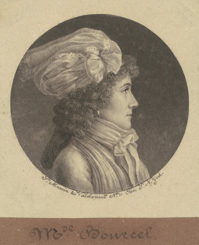 Marie Françoise Bancel av Charles B. J. Févret de Saint Mémin