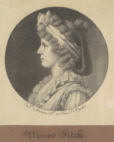 Frøken Fitch av Charles B. J. Févret de Saint Mémin