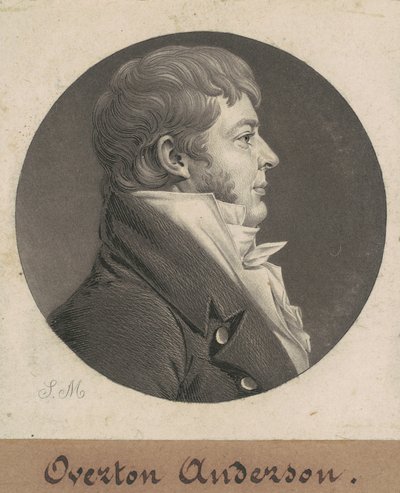 Overton Anderson av Charles B. J. Févret de Saint Mémin