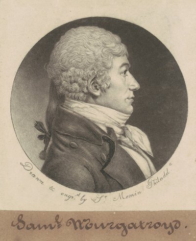 Samuel Murgatroyd av Charles B. J. Févret de Saint Mémin
