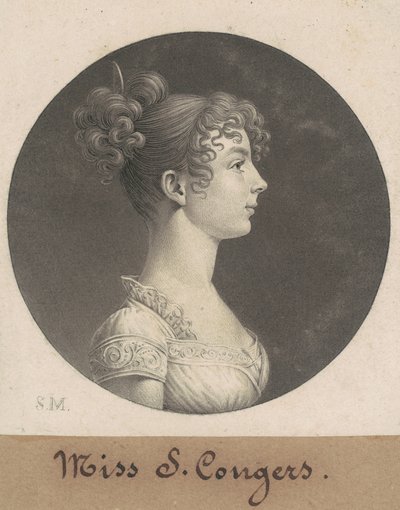Sarah C. Conyers av Charles B. J. Févret de Saint Mémin