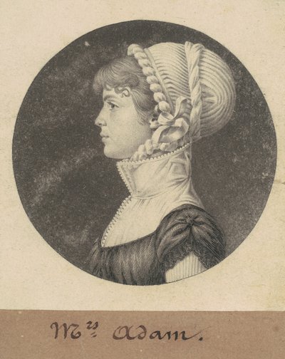 Sarah Eve Adams av Charles B. J. Févret de Saint Mémin
