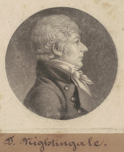 T. Nattergal av Charles B. J. Févret de Saint Mémin
