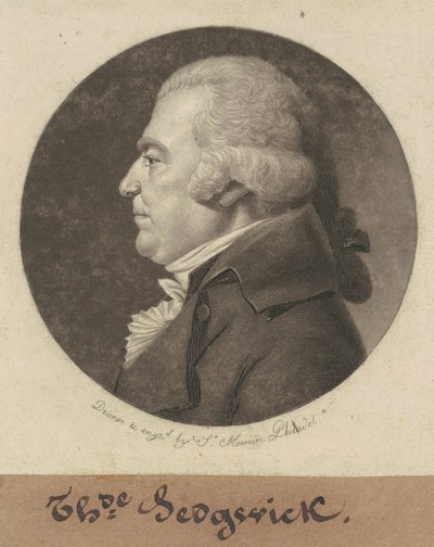 Theodore Sedgwick av Charles B. J. Févret de Saint Mémin