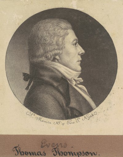 Thomas Thompson av Charles B. J. Févret de Saint Mémin