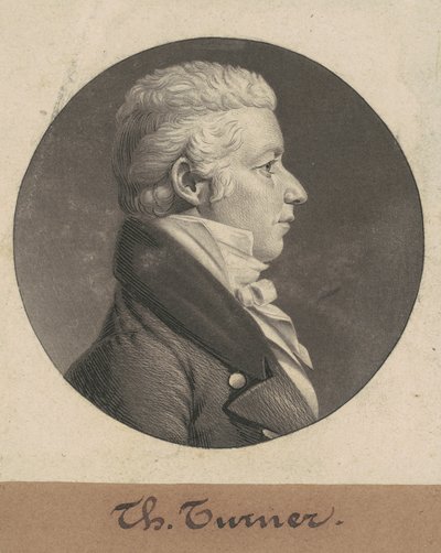 Thomas Turner av Charles B. J. Févret de Saint Mémin