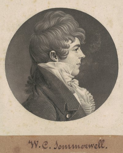 William Clarke Sommerville av Charles B. J. Févret de Saint Mémin