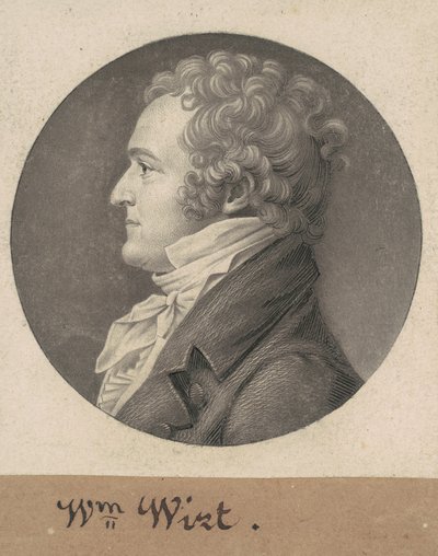 William Wirt av Charles B. J. Févret de Saint Mémin