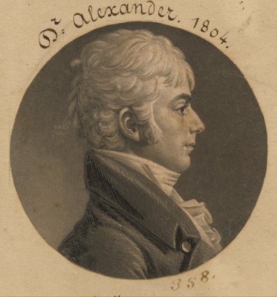 Ashton Alexander av Charles Balthazar Julien Févret de Saint-Mémin