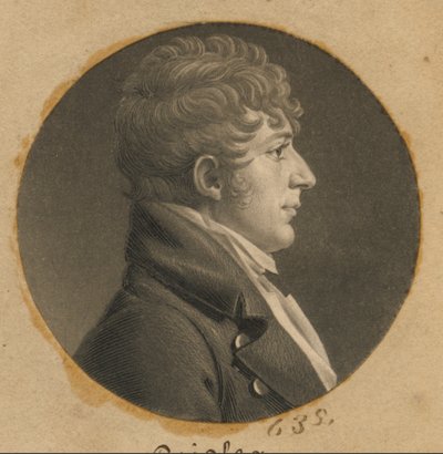 Benjamin Ricketts av Charles Balthazar Julien Févret de Saint-Mémin