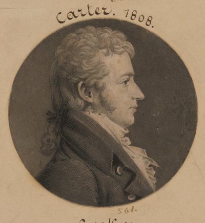 Bernard Moore Carter av Charles Balthazar Julien Févret de Saint-Mémin