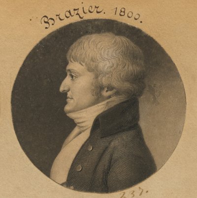 Claude Amable Brasier av Charles Balthazar Julien Févret de Saint-Mémin