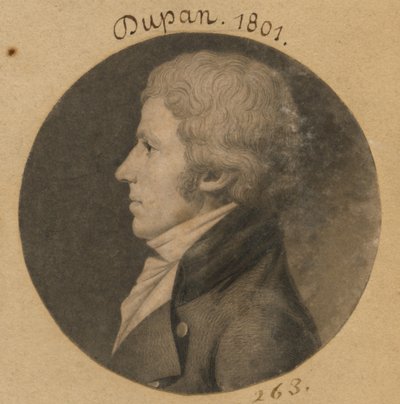 Dupan av Charles Balthazar Julien Févret de Saint-Mémin